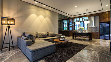 Start of installation of water and heating systems